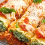 Canelone de Berinjela com Frango e Catupiry