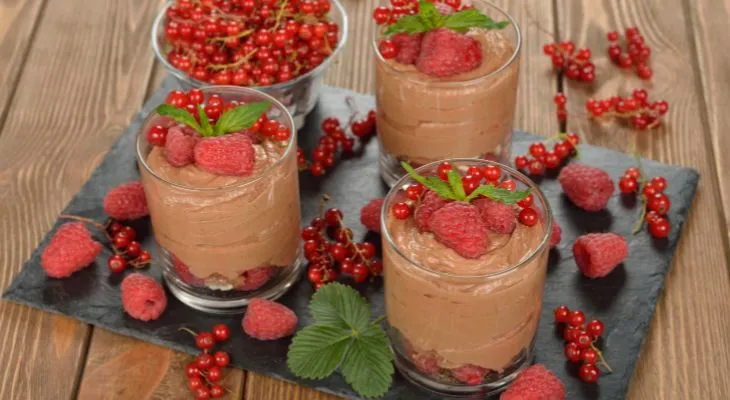 Mousse de Chocolate em Pó